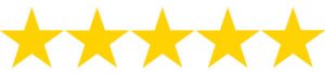 Oven Cleaning Five Star Rating