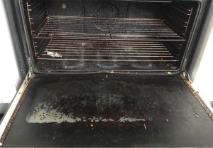 Oven Cleaning Service - Before