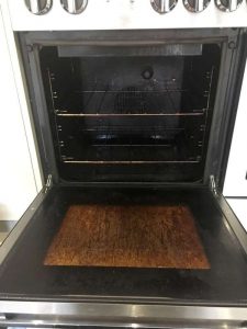 sparkle eco oven cleaning before